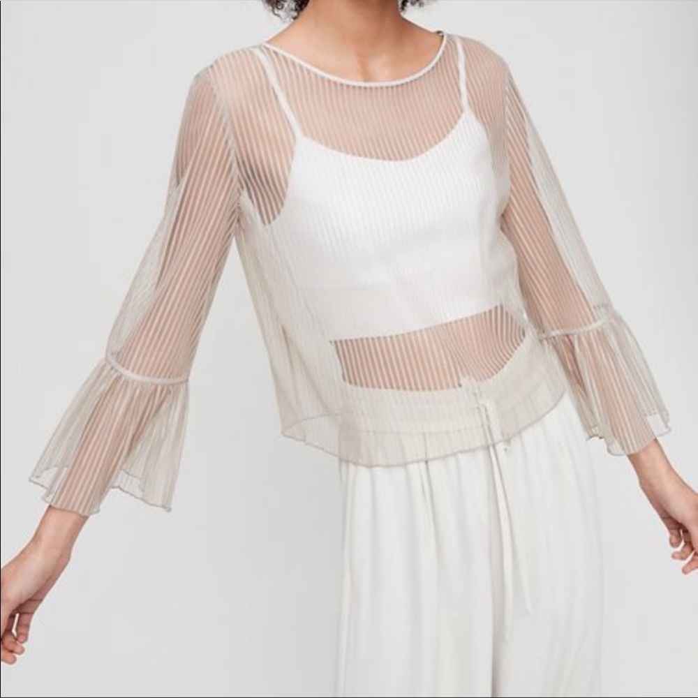 Aritzia Babaton Humbert Blouse NWT